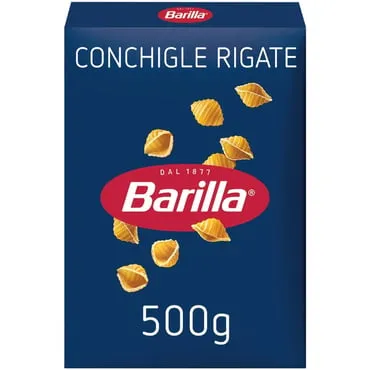 Barilla Conchiglie Rigate Mini Midye Makarna 500 gr