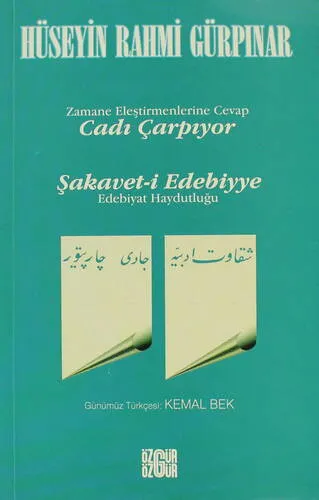 Cadı Çarpıyor Şakavet-iEdebiyye Zamane Eleştirmenlerine Cevap - Edebiyat Haydutluğu