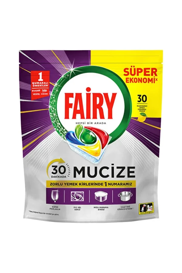 Fairy Hepsi Bir Arada Mucize 30 Tablet