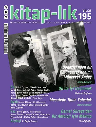 Kitap-Lık Dergisi Sayı 195 / Ocak - Şubat 2018