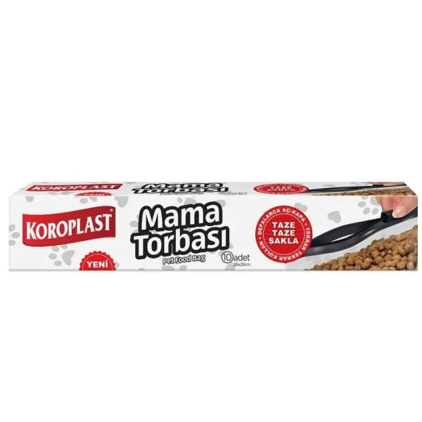 Mama Saklama Torbası Koroplast 26x28cm 10 Adet