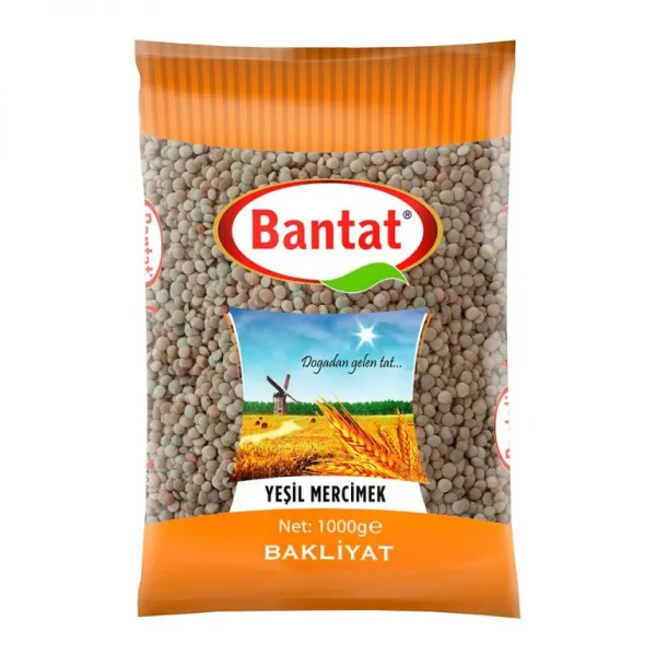 Mercimek Yeşil 1 kg