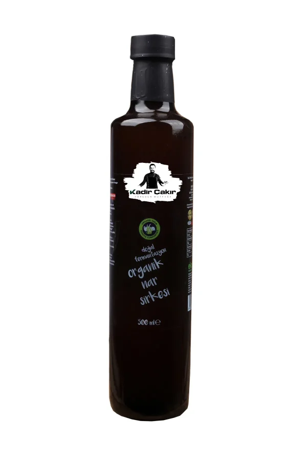 Organik Nar Sirkesi 500 ml (Yöreden Mutfağa)