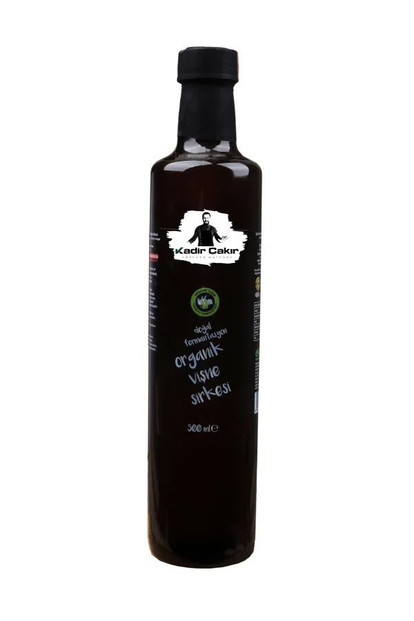 Organik Vişne Sirkesi 500 ml (Yöreden Mutfağa)
