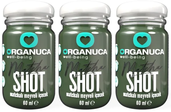 Organuca Organik Zencefilli İçecek Gınger Shot 3 x 60 ml