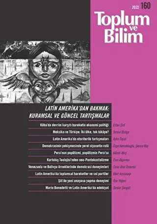 Toplum Ve Bilim Sayı 160