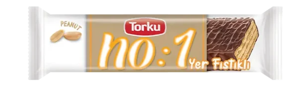 Torku no:1 Yer Fıstıklı Çikolatalı Gofret 26 gr