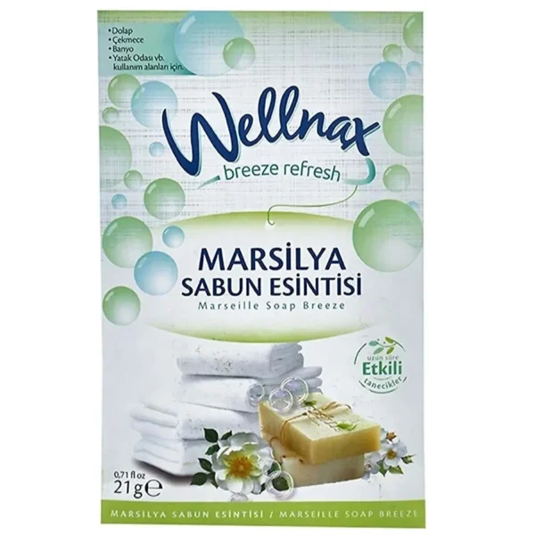 Wellnax Marsilya Sabunu Dolap ve Çekmece Koku Kesesi 21 gr