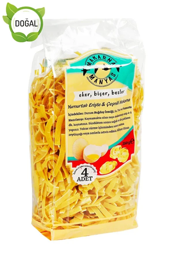 Yumurtalı Erişte Makarnası 250 gr